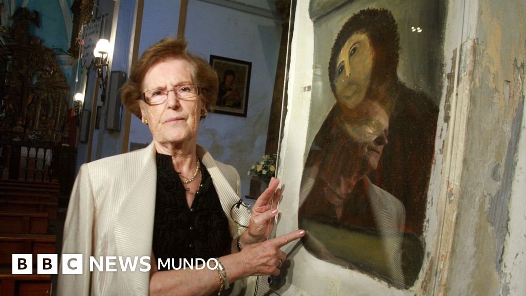 Fallece la española que se hizo famosa por la polémica restauración del fresco Ecce Homo