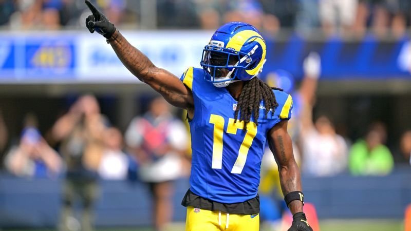Los Rams confían en que Adams, recuperándose de una lesión, esté listo para el TNF.