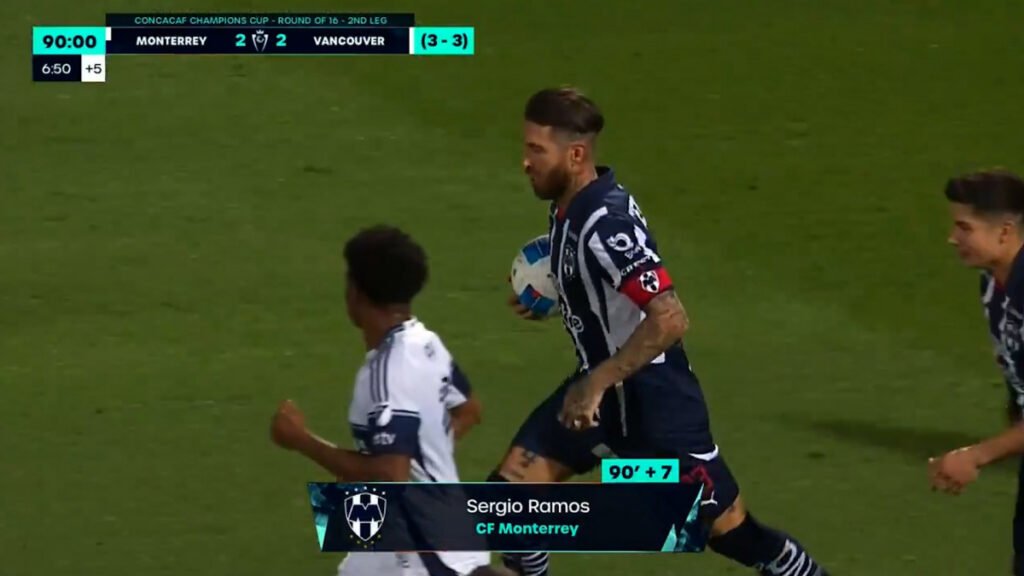 Sergio Ramos anota, pero los Rayados quedan fuera de la Copa de Campeones