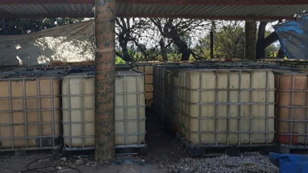 Aprehenden 133 mil litros de huachicol en Hidalgo en operativos semanales