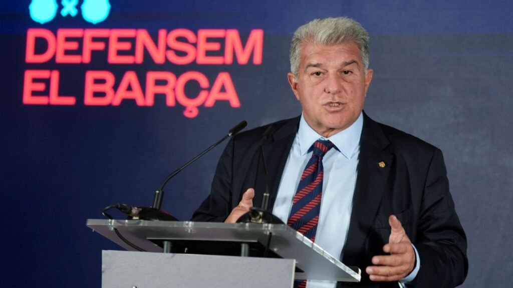 Laporta: 'Esta vez el Madrid no recibió un penalti'