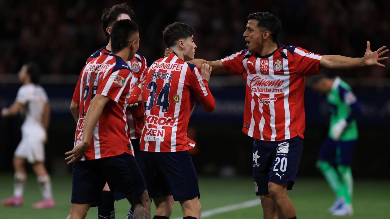 Chivas se asegura el primer lugar en la Liguilla