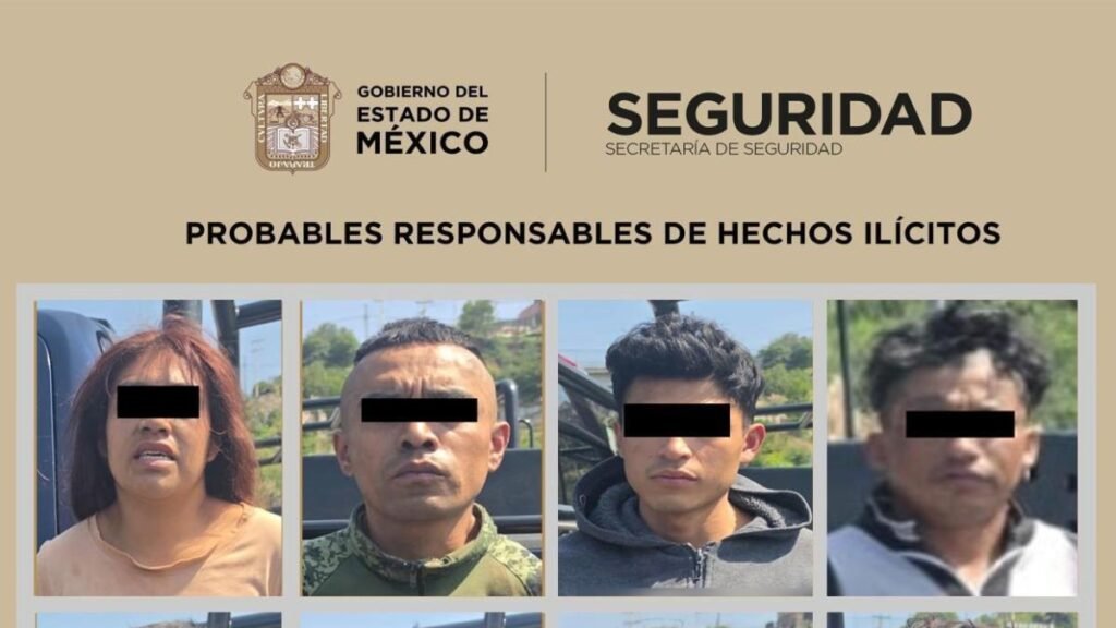 Detienen a narcomenudistas relacionados con el feminicidio en Naucalpan