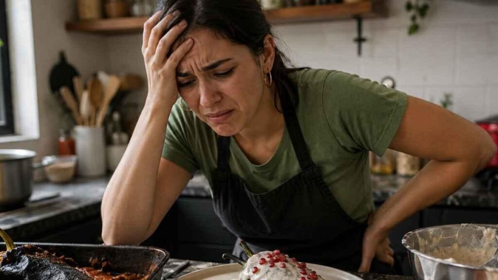 Errores comunes al hacer chiles en nogada: consejos para evitar un desastre en la cocina
