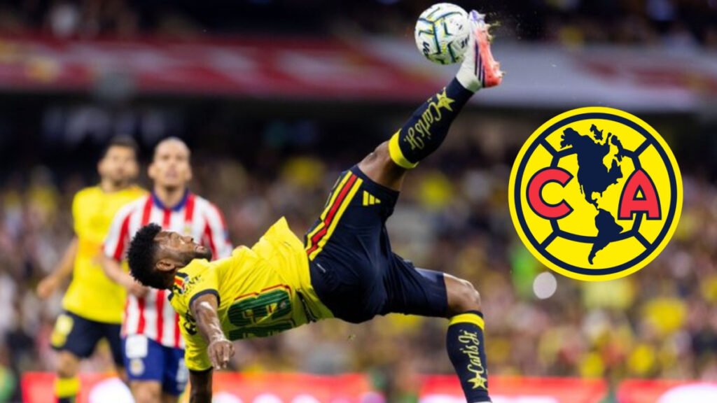 Miguel Borja toma el relevo de Hugo Sánchez en México: ¡imponente gol de chilena en el América vs Chivas!